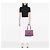 Prada Tote aus rosa Strickwolle Pink - Ansicht 6