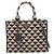 Borsa Prada Symbole Triangolo in tela marrone piccola