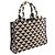 Borsa Prada Symbole Triangolo in tela marrone piccola - vista 2