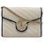 Borsa a tracolla con catena GUCCI GG Marmont Crudo Blu navy - vista 2