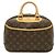 Borsa Louis Vuitton Monogram Trouville Marrone