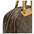 Borsa Louis Vuitton Monogram Trouville Marrone - vista 5