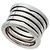 Bulgari Bvlgari B.zero1 4-Band Ring aus Weißgold Golden