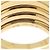 Bulgari Anello Bvlgari B.Zero1 in oro giallo 18K D'oro - vista 2