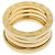 Bulgari Anello Bvlgari B.Zero1 in oro giallo 18K D'oro - vista 5