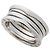 Bulgari Bvlgari B.zero1 3-Band Ring aus 18K Weißgold Golden