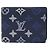 Louis Vuitton Portefeuille Multiple Bi-fold Wallet Blu Blu navy
