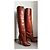 Louis Vuitton Botas altas de cuero marrón Castaño - vista 3