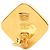 Orecchini a clip Vintage Chanel Coco Mark Rosso D'oro - vista 3