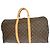 Borsa Keepall Louis Vuitton Monogram Canvas 55 Marrone - vista 2