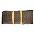 Borsa Keepall Louis Vuitton Monogram Canvas 55 Marrone - vista 7