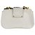 Borsa a tracolla in pelle bianca Prada Bianco - vista 3