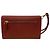 Cartera bi-fold compacta de cuero Saffiano Prada Roja - vista 2