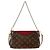 Clutch Louis Vuitton Monogram Pallas Fuschia Monograma - vista 3