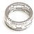 Bulgari Anello Parentesi in diamante in oro bianco 18K D'oro - vista 6
