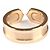 Anello Cartier C2 in oro rosa D'oro - vista 3