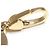 Bulgari Pendente Charm Tondo Cross in oro giallo 18K Bvlgari D'oro - vista 5