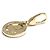 Bulgari Pendente Charm Tondo Cross in oro giallo 18K Bvlgari D'oro - vista 6
