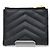 Saint Laurent Monogram Bifold Wallet Cassandra Schwarz - Ansicht 3