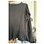 Munthe Plus Simonsen Giacca Peplum PLU in cotone nera con chiusura a gancio e occhiello Nero - vista 12