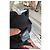 Munthe Plus Simonsen Giacca Peplum PLU in cotone nera con chiusura a gancio e occhiello Nero - vista 6