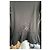 Munthe Plus Simonsen Giacca Peplum PLU in cotone nera con chiusura a gancio e occhiello Nero - vista 8