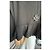 Munthe Plus Simonsen Giacca Peplum PLU in cotone nera con chiusura a gancio e occhiello Nero - vista 9