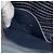 Valigetta Prada con logo a placca Triangle in pelle Saffiano blu navy - vista 11