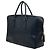 Valigetta Prada con logo a placca Triangle in pelle Saffiano blu navy - vista 2