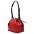 Noe Borsa a Spalla Louis Vuitton Epi Petit Noé Bicolor Nero Rosso - vista 2