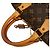 Borsa Louis Vuitton Monogram Alma PM Marrone - vista 8