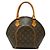 Borsa Louis Vuitton Monogram Ellipse PM Marrone