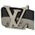 Cintura Louis Vuitton Monogram Eclipse Marrone Nero - vista 4