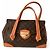 Louis Vuitton Palermo GM Monogram Canvas Handtasche Braun Monogramm