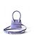 Jacquemus Le Chiquito Mini Borsa in Pelle Lavanda Porpora