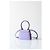 Jacquemus Le Chiquito Mini Borsa in Pelle Lavanda Porpora - vista 4