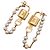 Orecchini Pearl Rock Cadena di Louis Vuitton D'oro