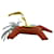 Hermès Hermes Rodeo PM Horse Strap Keychain Charm Brown Yellow  - view 7