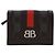 Gucci 680385 Hacker Project Bi-fold Wallet Schwarz