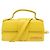BORSA A MANO JACQUEMUS LE BAMBINO 213BA006 IN PELLE GIALLA A SPALLA Giallo