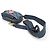 NUOVA SACOCHE LOUIS VUITTON X NIGO DOUBLE PHONE M81060 PELLE MONOGRAM DENIM Blu - vista 5