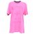 T-shirt Moschino con logo Double Question Mark in cotone rosa