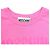 T-shirt Moschino con logo Double Question Mark in cotone rosa - vista 8