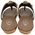 Sandali slide thong con dettaglio a fiocco in scamosciato marrone Tod's - vista 4