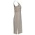 Vestido midi sem mangas Max Mara em lã marfim Branco Cru - vista 3