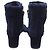 Botas Stuart Weitzman con borde deshilachado en terciopelo azul - vista 4