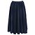 Falda midi plisada Sacai en poliéster azul marino