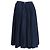 Falda midi plisada Sacai en poliéster azul marino - vista 3