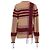 Tory Burch Eden Plaid Pullover aus mehrfarbiger Wolle - Ansicht 3