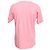 T-shirt Acne Studios Face-Patch Crew Neck in cotone rosa - vista 3
